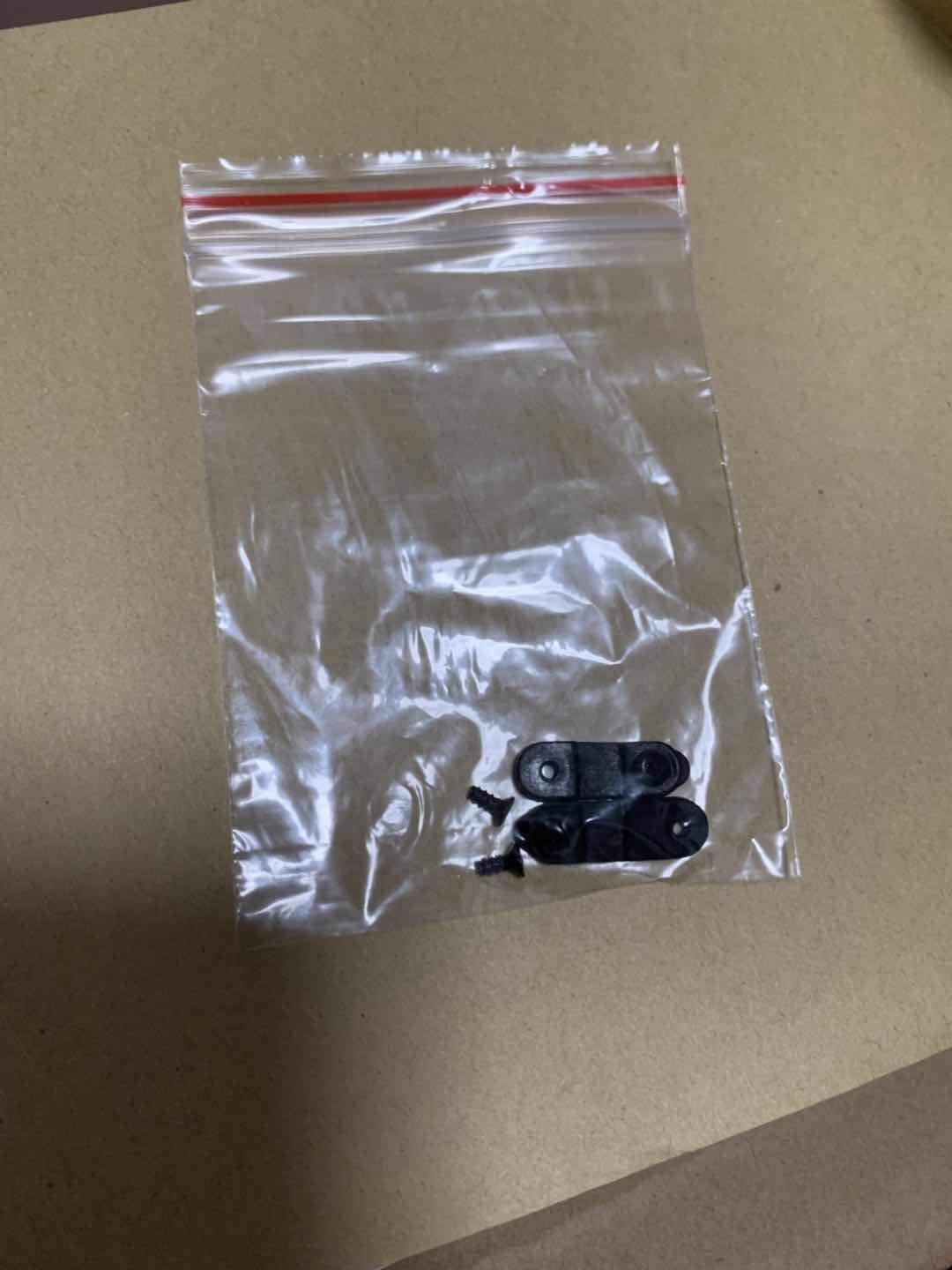Bagged flaps and screws